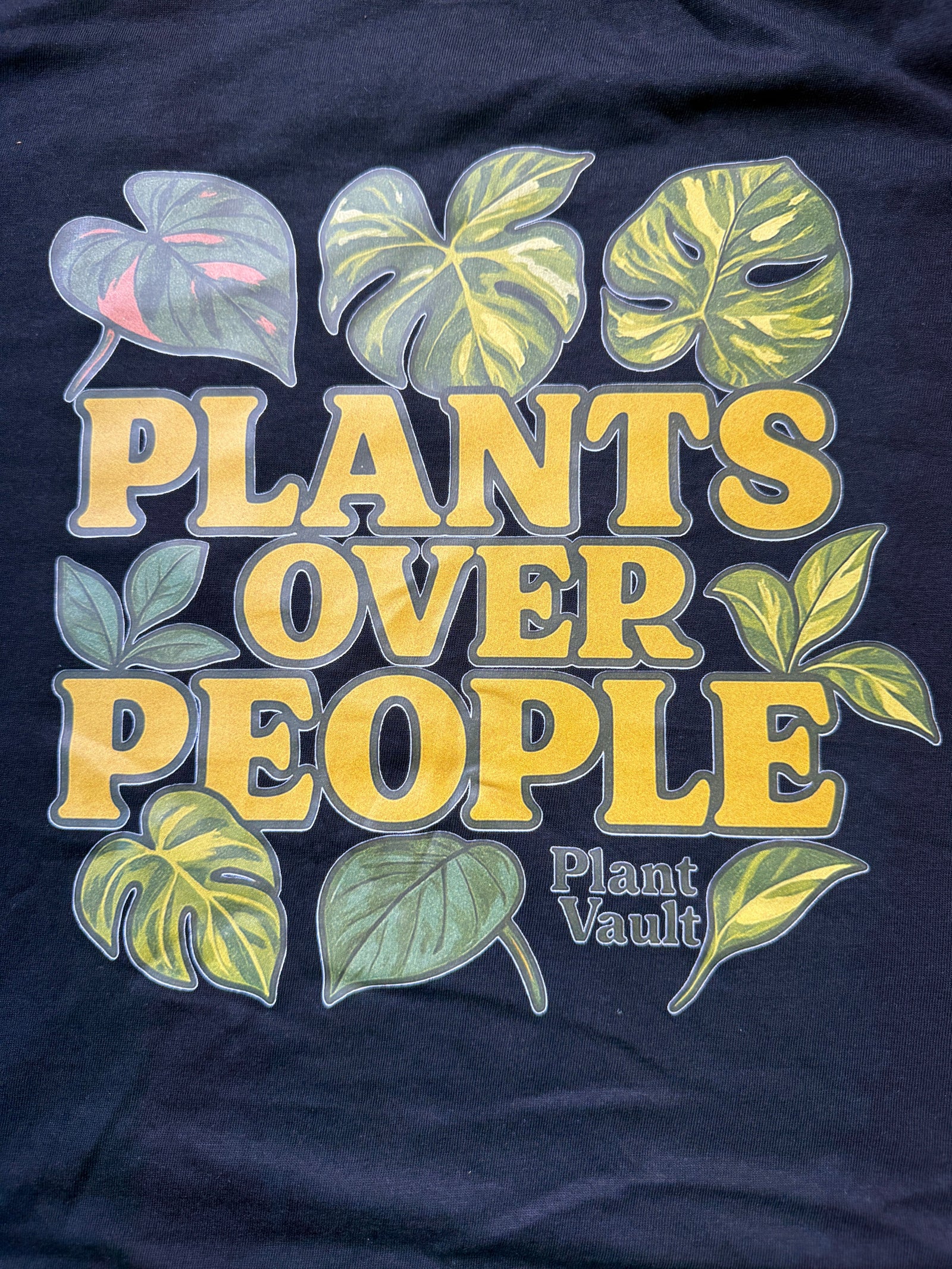 Plants Over People Tee for Plant Lovers