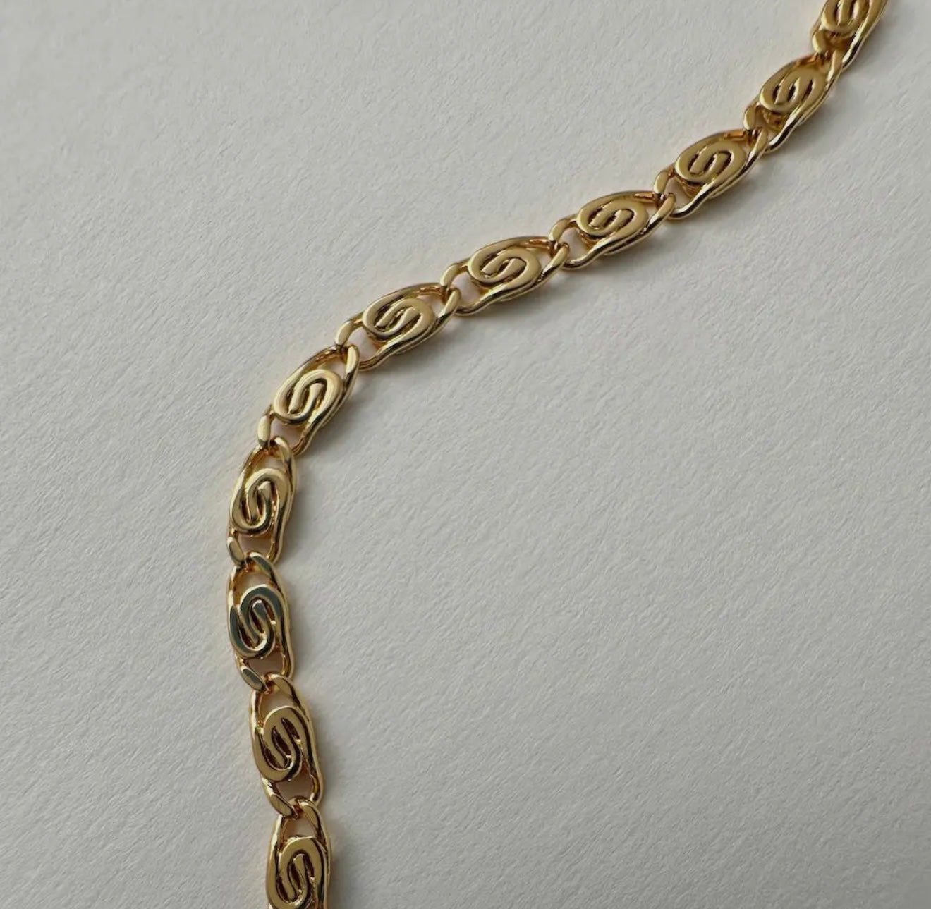 Snail Chain Necklace (Gold) – Plant Vault