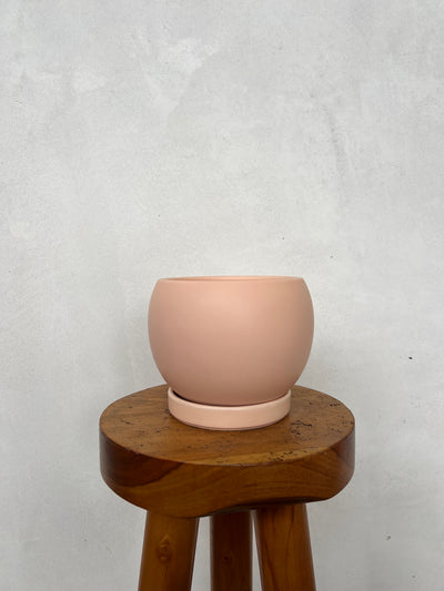 Pink Rounded Planter