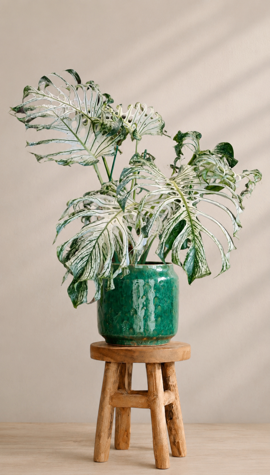 Monstera Devil Monster variegated monstera for sale