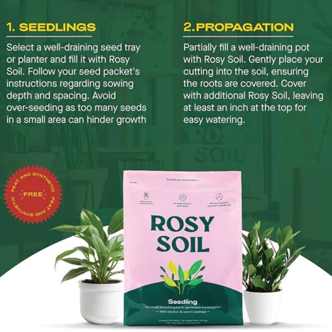 Rosy Soil for sale and Plant Vault