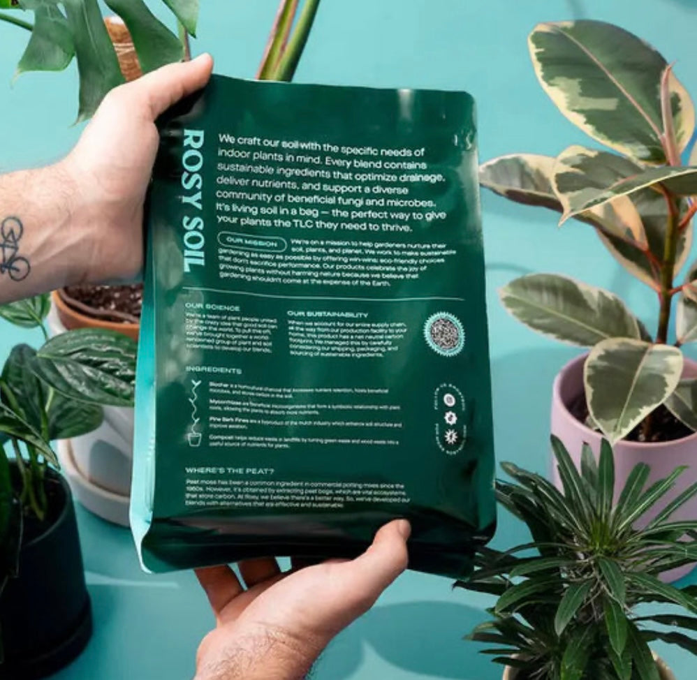 Rosy Soil - Organic Potting Soil Mix Ingredients- New Arrival