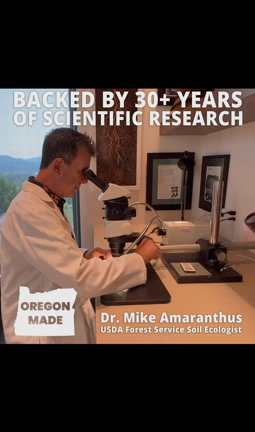 Beneficial Bacteria + Mycorrhizae Gold Science Oregon Made