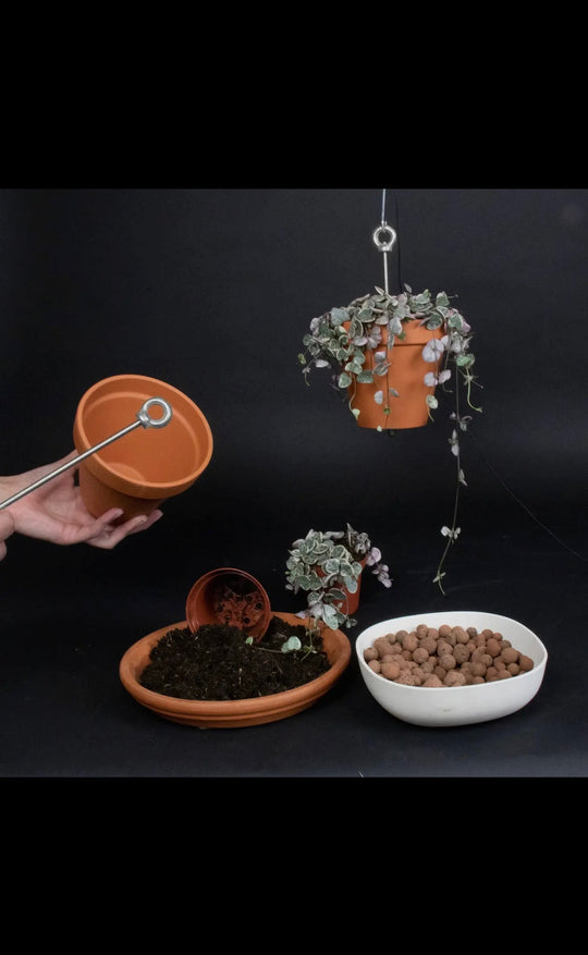 Hanging Planter System For Plant Pots