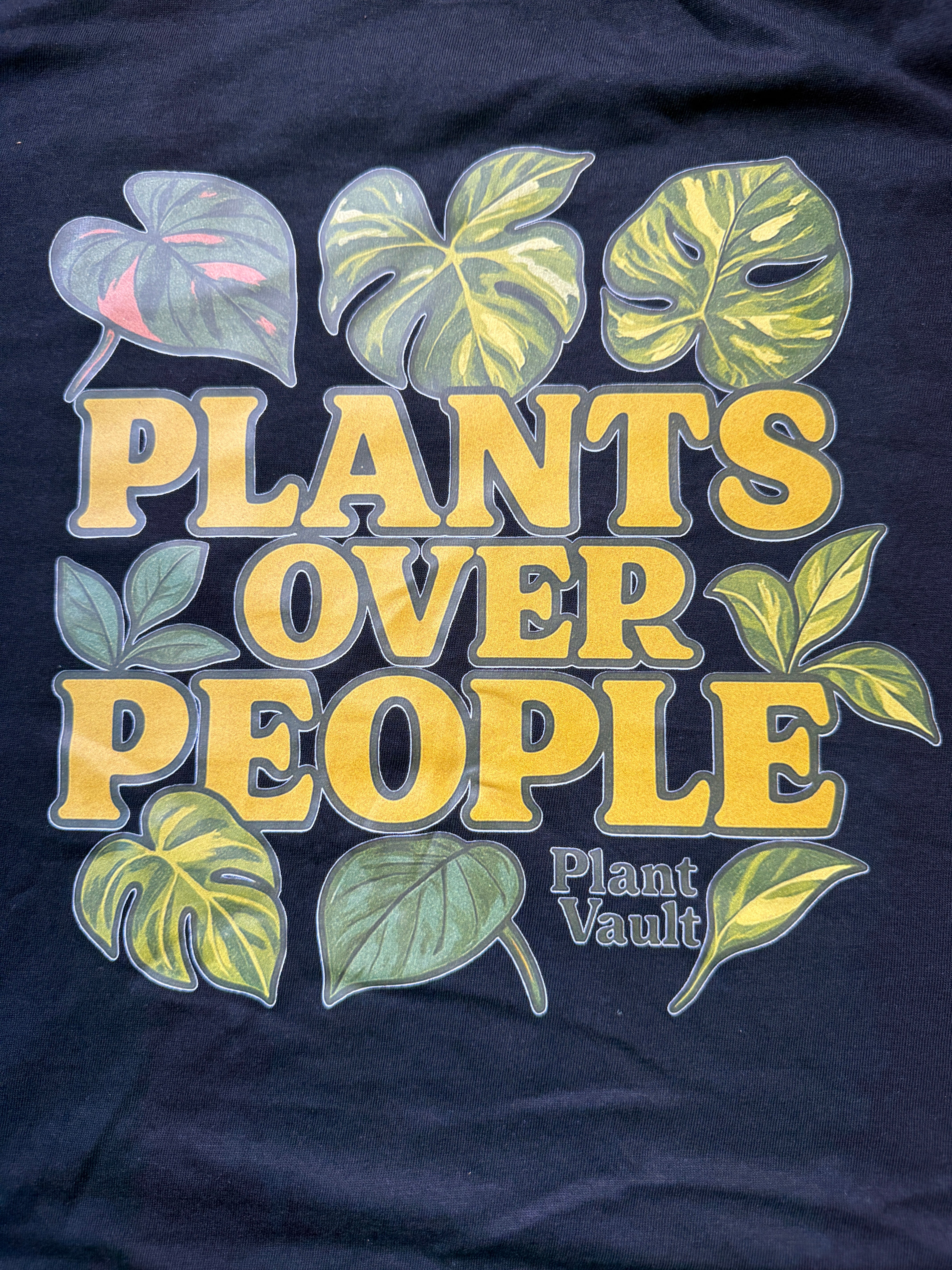 Rare Plant t-shirt Pink Princess, Variegated Monstera