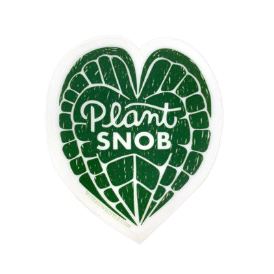 Plant Snob Sticker