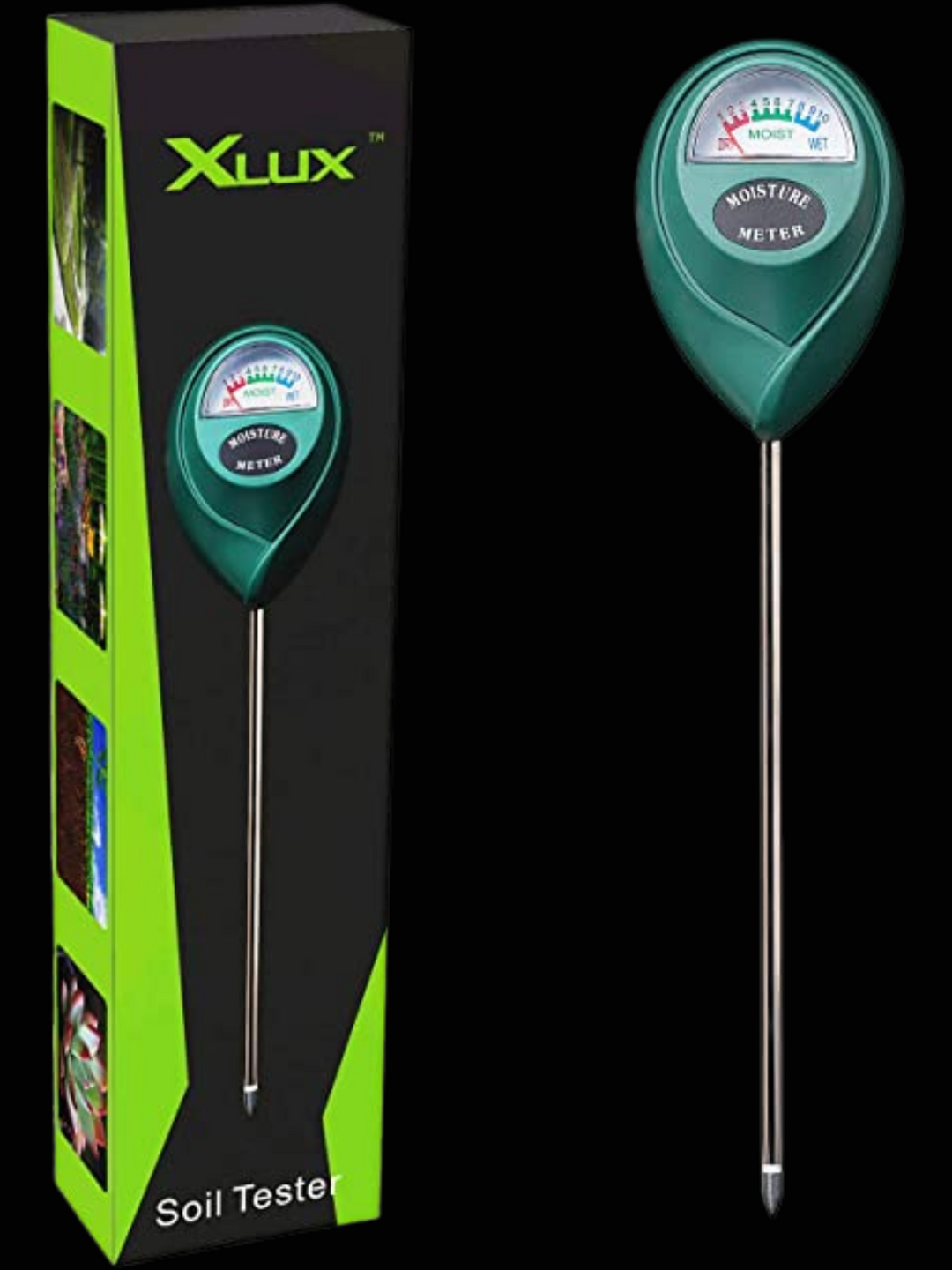 Soil Moisture Meter, Plant Water Monitor, Soil Hygrometer Sensor for Gardening, Farming, Indoor and Outdoor Plants